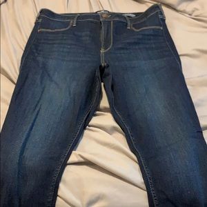 curvy high rise jean leggings